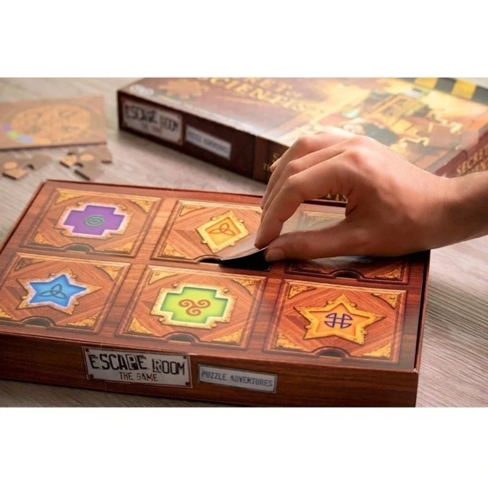 Escape Room the Game Secret of the Scientist Puzzle Adventures Identity SEALED.